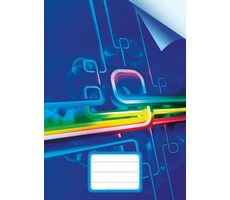 REAS-PACK Školský zošit 510 Modrý / Formát: A5 / Počet stránok: 10 / Čistý