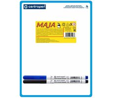 Centropen Stierateľná tabuľka A5 (obojstranná) + 2 fixy