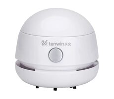Tenwin 8052-2 biela / Mini stolný vysávač / 600 mAh Li- ION
