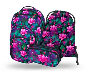 BAAGL SET 3 - Školský set Coolmate Paradise: batoh