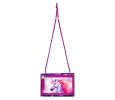 BAAGL Peňaženka na krk Jednorožec Kráľovstvo / 14 x 10 cm