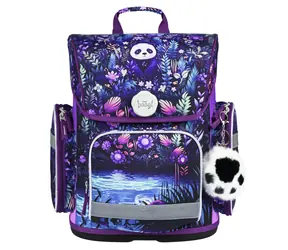 BAAGL Školská aktovka Ergo Jungle Panda