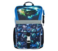 BAAGL Školská aktovka Zippy Závodné auto / 18 l / vhodná od 1. triedy ZŠ