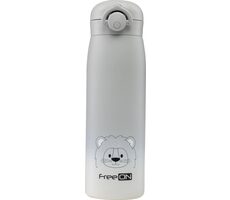 FreeON Termoska nerezová 480 ml - šedá