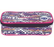 OXYBAG Školský peračník etue komfort jednoposchodový Aztek