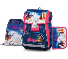 OXYBAG Školský set 3ks Premium Kôň