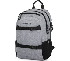 OXYBAG Študentský batoh OXY Sport Grey Melange