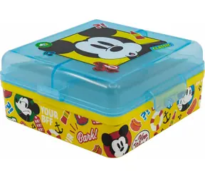 STOR Štvorcový Multi Box na desiatu Mickey Mouse