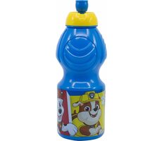 STOR Fľaša na pitie Tlapková patrola 400 ml modrá