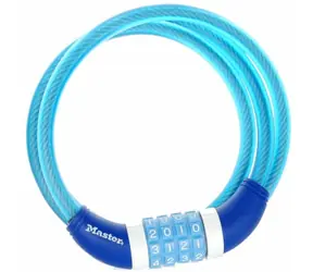 Master Lock 8231EURDPRO / Oceľové kombinačné lanko na bicykel - 1.2m