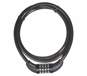 Master Lock 8119EURD / Oceľové lanko s integrovaným zámkom 