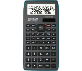 Sencor SEC 150 BU / Kalkulačka / 10 +2 miestny LCD displej / 1xLR43