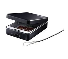 Master Lock P005CEURBLKHRO Uzamykateľný cestovný box na cennosti 