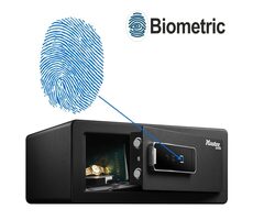 Master Lock LX110BEURHRO Veľký biometrický Trezor 