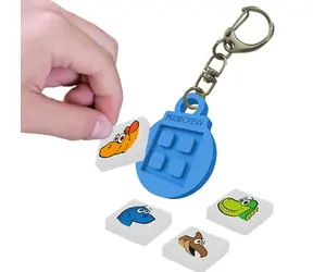 PIXIE CREW Clip ring Dino / kľúčenka / od 6 rokov