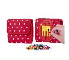 PIXIE CREW peňaženka červená s bielou bodkou / od 6 rokov