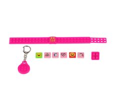 PIXIE CREW sada 3v1 Jednorožec / Náramok + Kľúčenka + Odznak / od 6 rokov