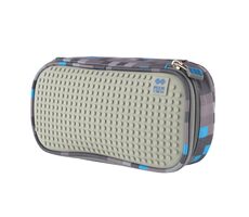 PIXIE CREW študentský peračník šedo-modrý / od 6 rokov