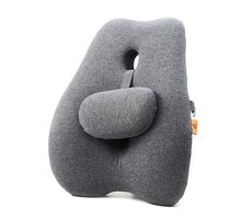 Powerton Bedrová opierka šedá / ergonomická / pamäťová pena