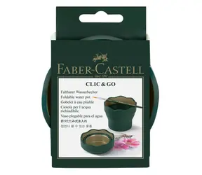 Faber-Castell Clic&Go kelímok na vodu - zelená