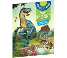 MISIA DINOSAURY - Pátraj a lúšti so samolepkami
