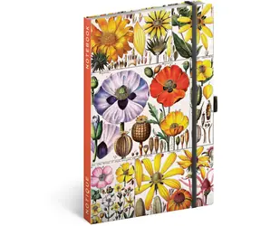 NOTIQUE Notes Herbár Kataríny Winterovej, bodkovaný, 13 x 21 cm