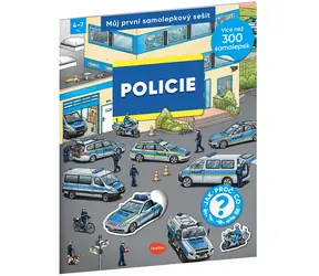 Môj prvý samolepkový zošit - POLÍCIA