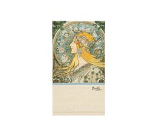 Bandana Alfons Mucha - Zodiak, 25 × 47 cm
