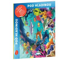 Čítaj a nalepuj - POD HLADINOU, kniha so samolepkami