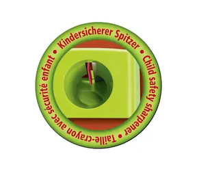 STABILO® Woody 3 in 1 strúhadlo - na extra silné pastelky - červená/zelená