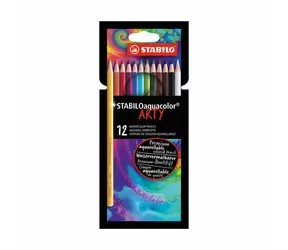 STABILO® aquacolor - ARTY - 12 ks súprava - 12 rôznych farieb