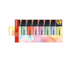 STABILO® BOSS ORIGINAL Pastel - 8 ks súprava - 8 rôznych farieb
