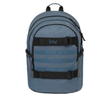 BAAGL Školský batoh Skate Dust Blue