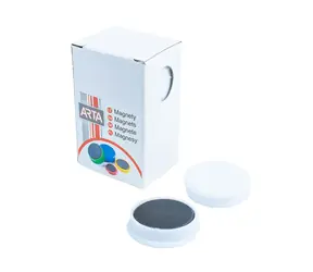 ARTA Magnety priemer 30mm bielej (10ks v balení)