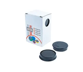 ARTA Magnety priemer 30mm čierne (10ks v balení)