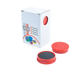 ARTA Magnety priemer 30mm červené (10ks v balení)