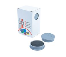 ARTA Magnety priemer 30mm šedej (10ks v balení)