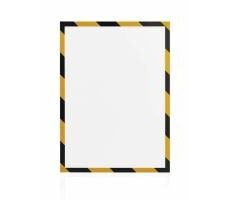 OEM Magnetické vrecko na papier A4 - žlto-čierna