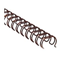 COPIERLAND Drôtené chrbty 2:1 - 19mm - bronzové - 60ks