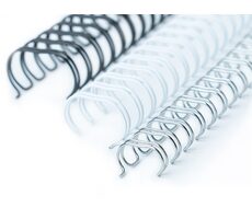 Renz Kovové chrbty 2:1 - 19mm - biele - 50ks