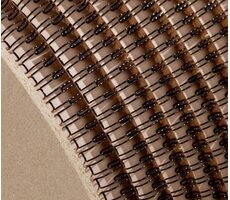 COPIERLAND Drôtené chrbty na cievke 3:1 - 6.4 mm (1/4") - 93.000 závesov - čierne