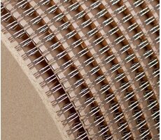 COPIERLAND Drôtené chrbty na cievke 3:1 - 6.4 mm (1/4") - 94.000 závesov - strieborné