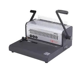 RAYSON SD-2501 / Manuálny viazač na plastovú väzbu / Dieruje až 25 listov 80 g/m2 / viaže až 400 listov 