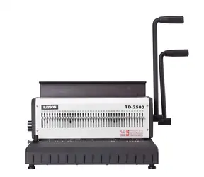 RAYSON TD2500 / Manuálny viazač na drôtenú väzbu / Dieruje až 25 listov 80 g/m2 / viaže až 200 listov