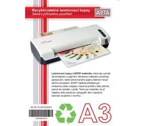 ARTA Ekologické lamino A3 125 mic