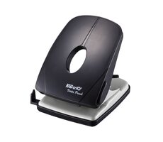 KW triO 97P0 - čierny / Stolný dierovač 