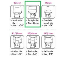 KW triO Výsekový nôž pre KW triO 9521 22 mm