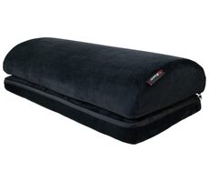 Arozzi Foot Rest Soft Fabric Velvet Black/ ergonomický vankúš pod nohy/ zamatovo čierny