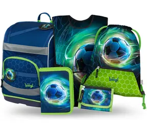 BAAGL SET 5 - Školský set Zippy PLUS Futbalová Lopta: aktovka