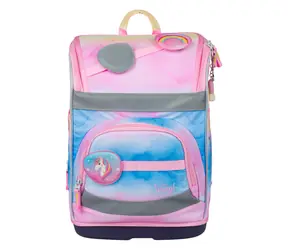 BAAGL Školská aktovka Zippy PLUS Rainbow Unicorn